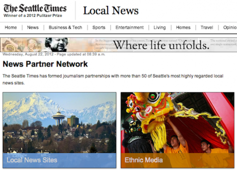 Networked Journalism - Seattle News Partner Network