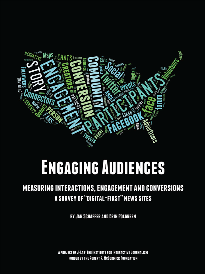Engaging Audiences Cover - J-Lab