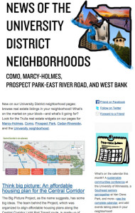 TCDP - University District Neighborhoods