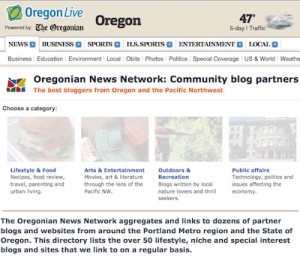 The Oregonian News Network | Community blog partners