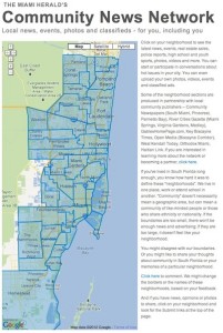 Miami Herald | Miami Community News Network - Map