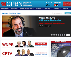 Connecticut Public Broadcasting homepage (CPBN)